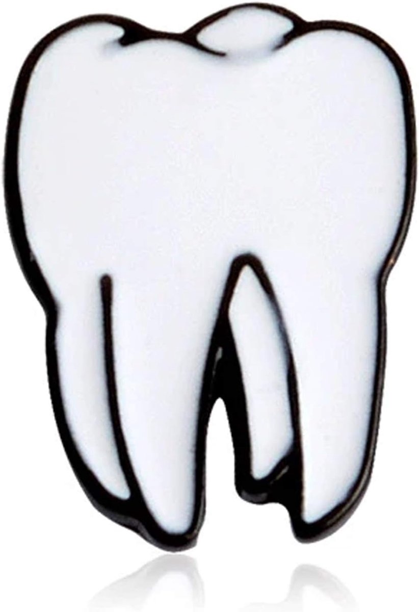 Tandarts Tand Pin Broche voor Tandheelkundige of Tandheelkundige Instituut Afstuderen Gift, Metaal