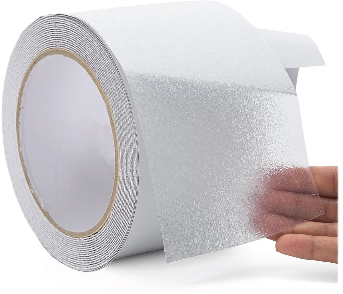 5cm*20m Antislip Waterdicht, Antislipband voor Trap, Transparant, PVC, 1 Rol, Trapleuningen, Keuken, Badkamer, Binnen, Buiten, Ladders, Fabrieken en Magazijnen