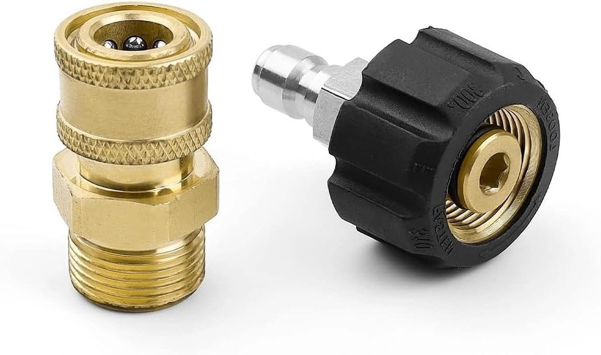 adapter, 1/4 inch snelaansluitadapter, tuinslang, verbindingsstuk, geschikt voor tuin, veldirrigatie, hogedrukwaterwerper