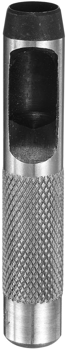Gatstans voor ronde gaten van leer, 13 mm gatenpons voor holle gaten van koolstofstaal, gereedschap voor het ponsen van ronde gaten voor riem/lederhandwerk