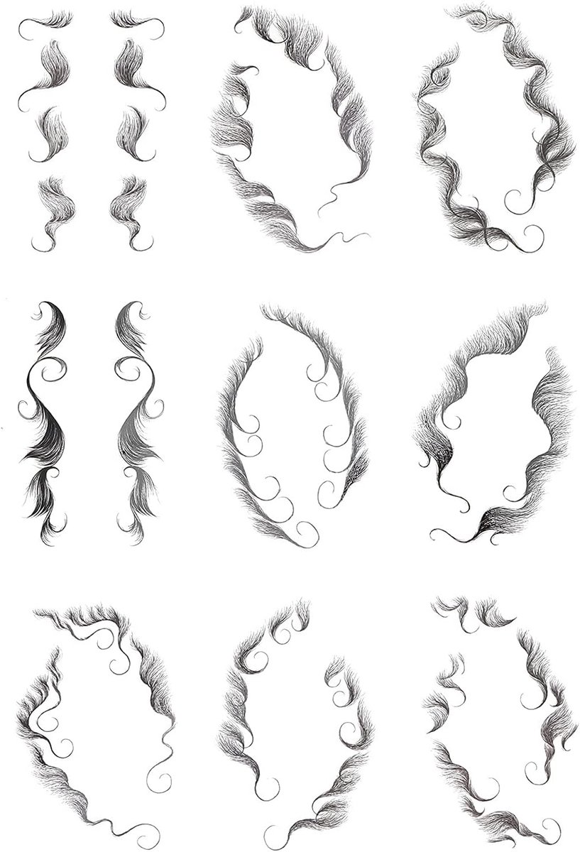 Haarlijnstickers, Waterdichte Tijdelijke Blijvende Make-Uptool Haarrandtattoostickers Haartattoostickers Voor For Vrouwen Voor Krullend Haar Diy