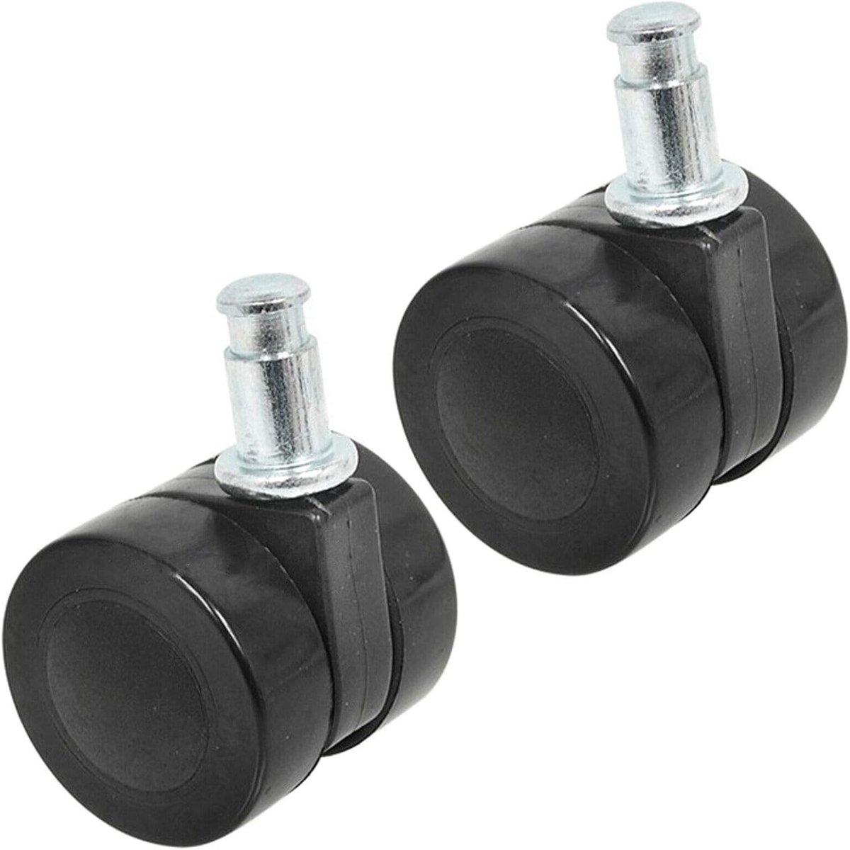 Voorkant Twin Castor Runner Wiel voor Numatic Henry Hetty James Basil Stofzuiger (40mm, Pack van 2)