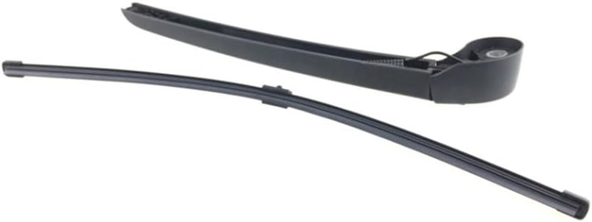 1x Achter wisserblad+wisserarm compatibel met Audi Q3 2015-2018, onderdeelnummer 8U09554071P9, 8K9955425, 98850-C5100, 98811-3W100, 1510097