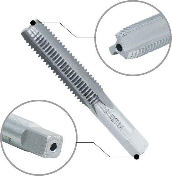 6-delige reparatieset voor schroefdraad, carter, reparatieset, M11 x 1,5 mm — afbeelding 2