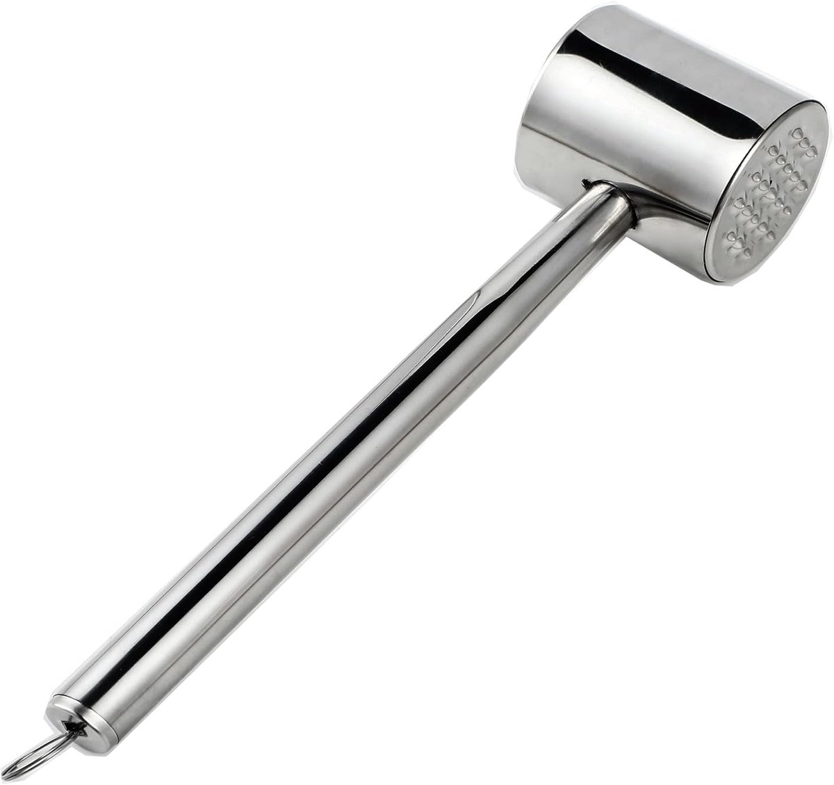 Doppelseitiger Fleischhammer van 304 roestvrij staal, vaatwasmachinebestendig, ideaal voor koteletten, karbonades, kip, steak, enz