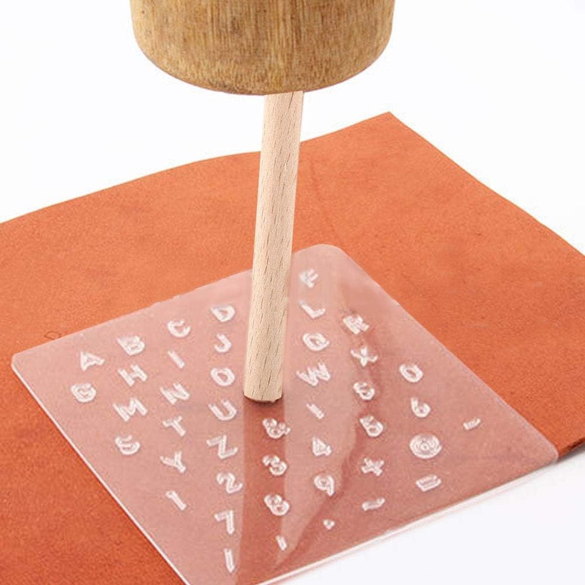 stempelen gereedschap, digitale letters stempel set voor DIY, handgemaakte leerwerk en creatieve projecten