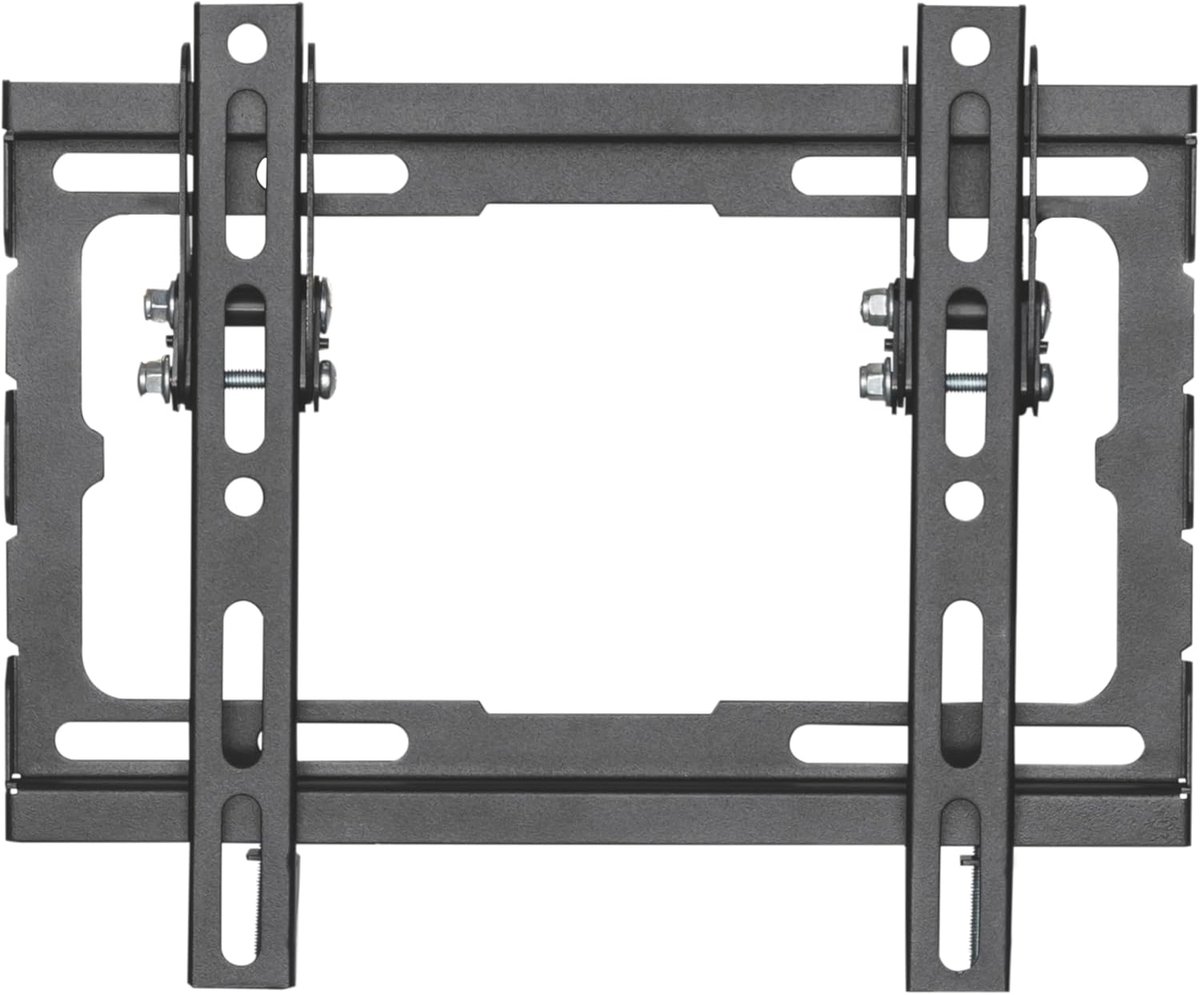 TV-muurbeugel, kantelbare universele houder voor 23-43 inch monitoren, max. 45 kg, VESA 200 x 200 mm, zwart