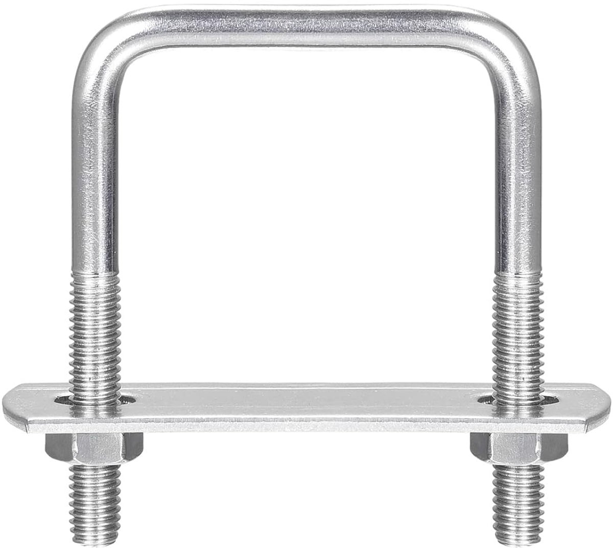 Sets 42 mm (1,65 ") binnenbreedte 60 mm lengte M6 304 roestvrij staal U klemschroef met moeren en platen, voor boottrailer