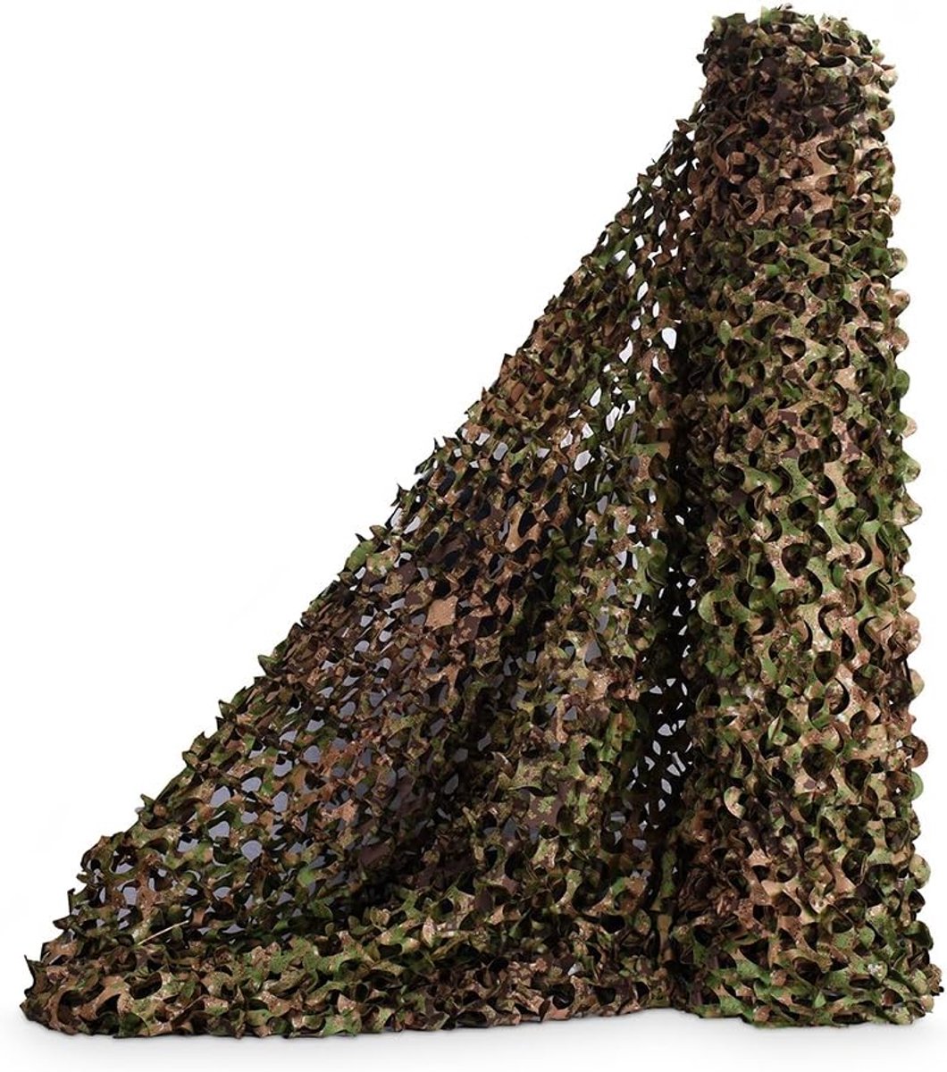Camouflagenet voor zonwering, camping, jacht