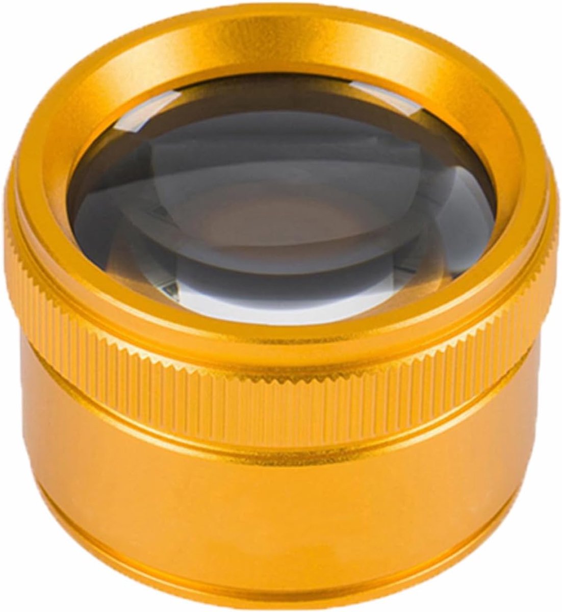 30X Loep Vergrootglas, Goud Zak Vergrootglas Juweliers Loep Optiek Lens Loep Oog Vergrootglas voor Sieraden Valuta Stempels Edelstenen