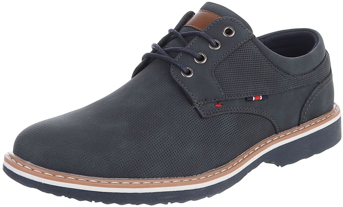 Herenveterschoen casual met profielzool Mt:41