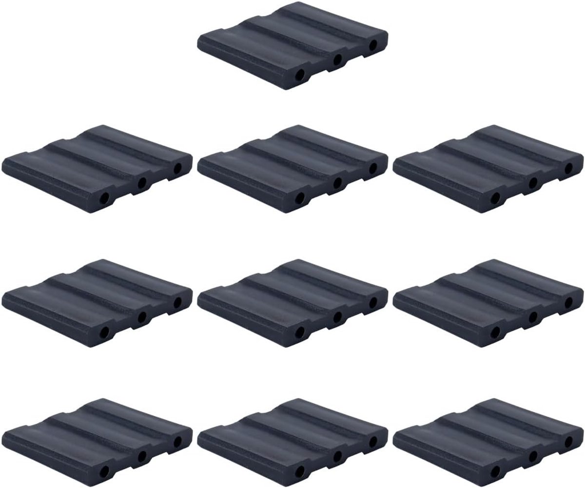 SnelShoppen - 10 Stuks Dart Needle Guards - Dart Tip Beschermers - Plastic Inzet voor Dartbox - Draagbare Dartstand - Zwart - Ideaal voor Thuis en Rei