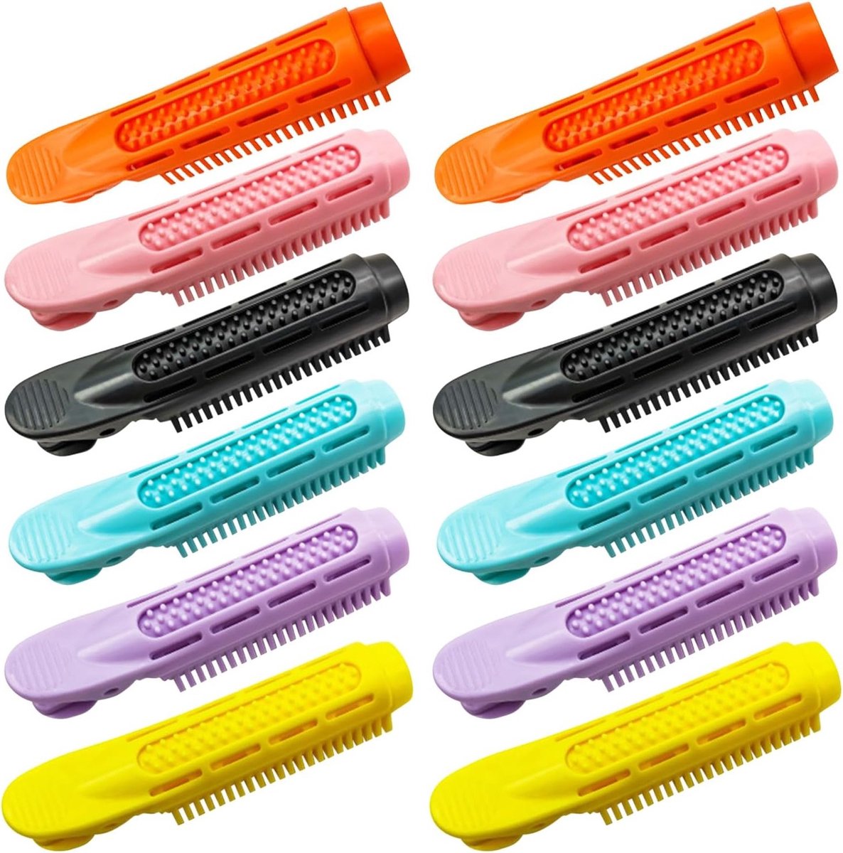Volume Haarclips Set van 12, Fluffy Haarwortel Clips, Krullers voor Lang en Middellang Haar, Natuurlijke Krullen, Haarstyling Accessoires voor Vrouwen en Meisjes