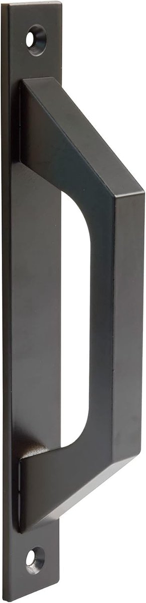 SnelShoppen - Aluminium Deurknop - Rechte Handgreep in Zilvergrijs voor Schuif- en Draaiendeuren - 198 x 25 x 40 mm - Modern, Functioneel en Comfortab