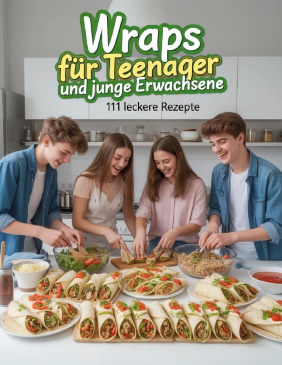 SnelShoppen - Wraps voor Teenagers & Jonge Volwassenen - 111 Heerlijke en Creatieve Recepten voor Vlees, Vis, Vegetarisch & Zoet - Perfect voor Feeste