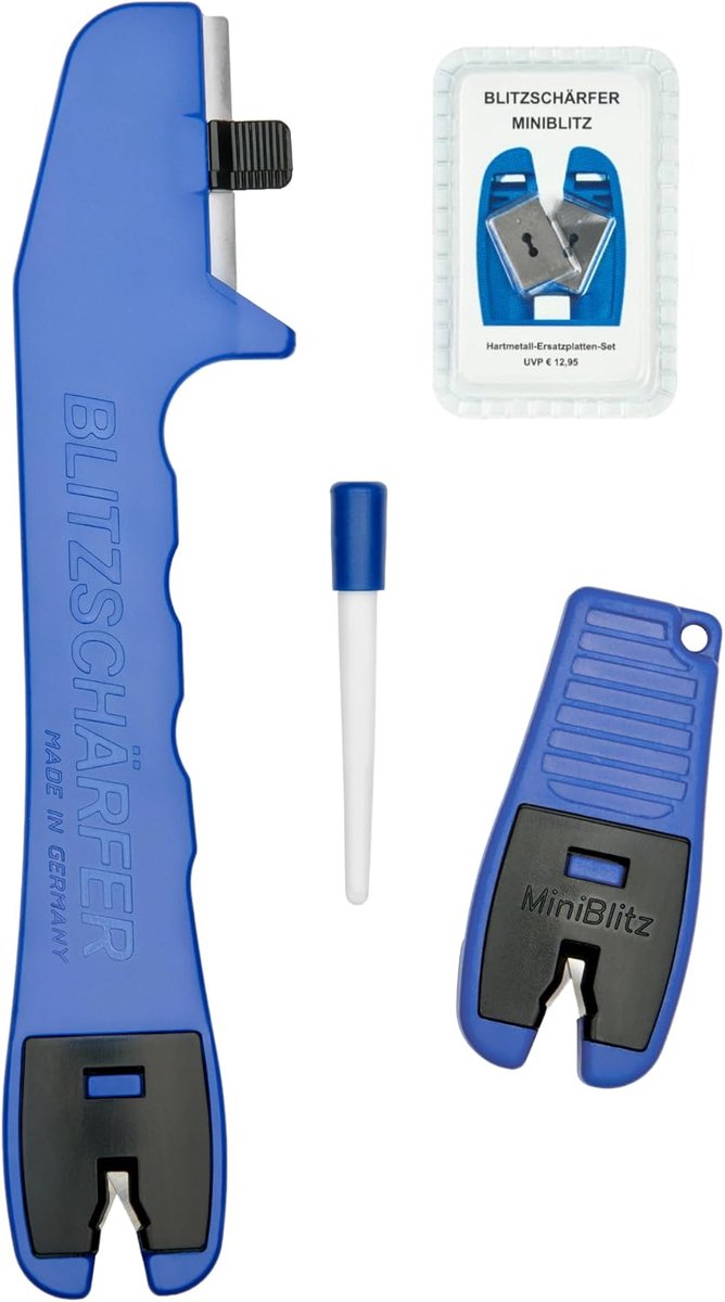 SnelShoppen - Professionele 4-delige Slijpset voor Keuken- en Tuingereedschap, Universele Snijmachines, Scharen, Keramische en Carbide Slijpers, 5 Jaa