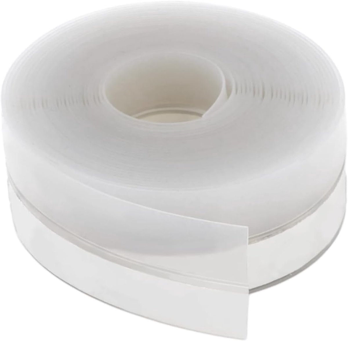 SnelShoppen - Tochtstopper 5 Meter - Zelfklevende Siliconen Afdichtingstape - Transparante Afdichtstrip 45 mm Breed voor Deuren en Ramen - Weerbestend