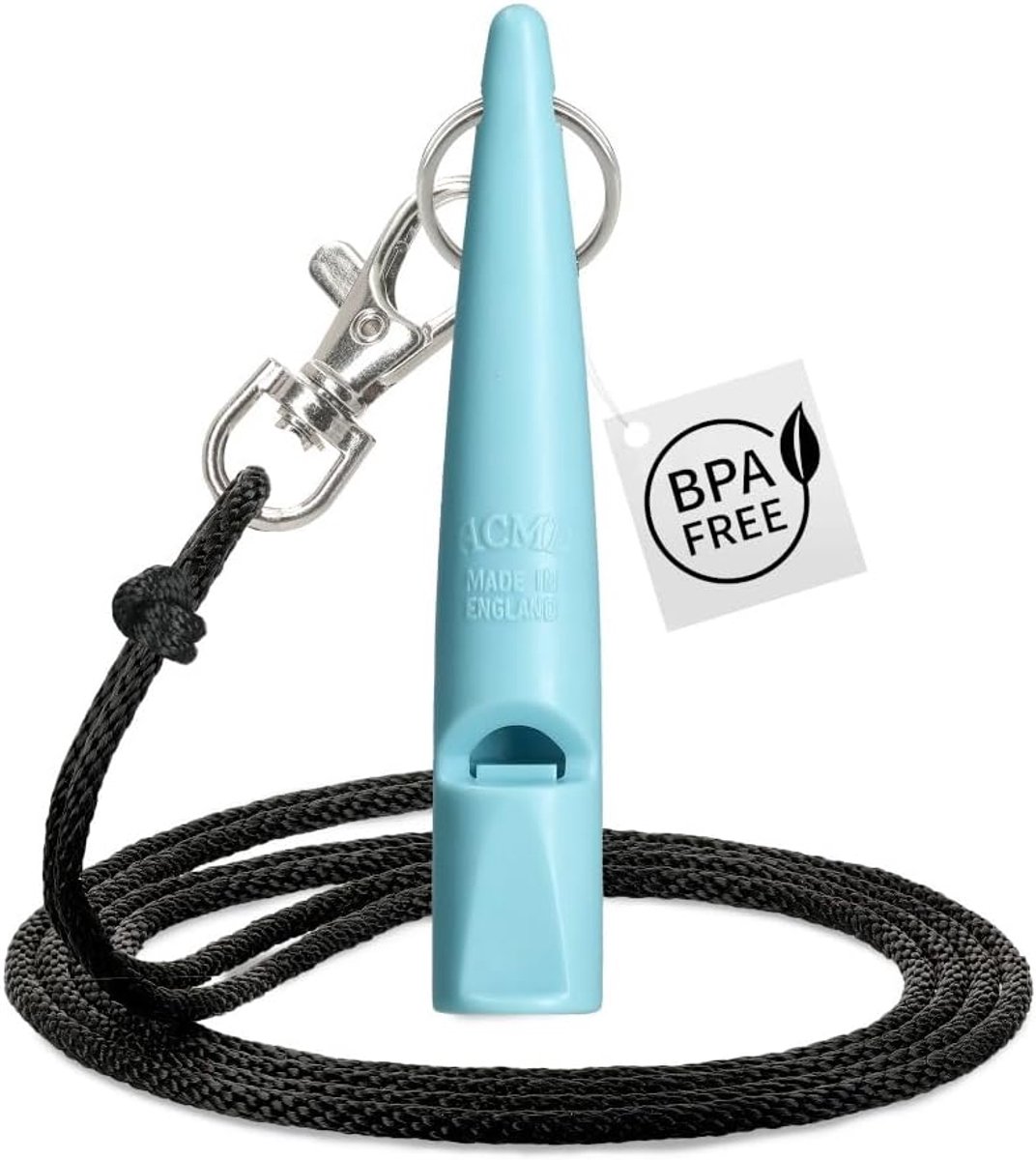 SnelShoppen - Hondenfluit 210.5 met Koord en Hoge Frequentie, Lichtblauw - Perfect voor Dog Training, Sport en Buitenactiviteiten