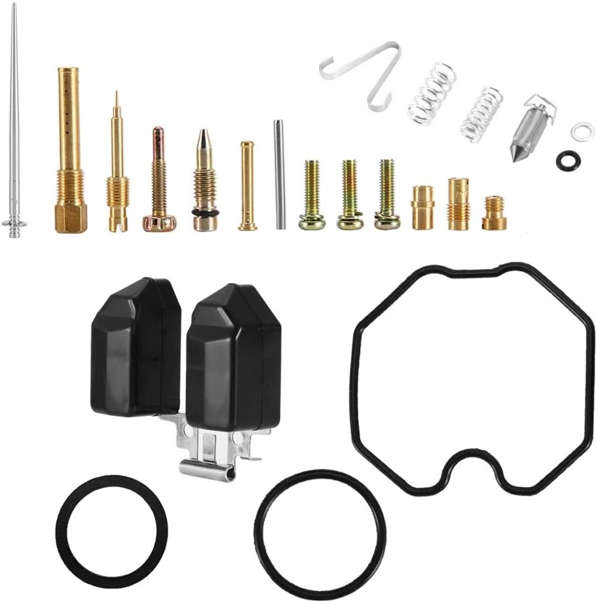 SnelShoppen - Carburetor Rebuild Reparatie Onderdelen Kit voor ATV, Motorfiets, Scooter, 27mm PZ27, Perfecte Compatibiliteit, Hoogwaardige Materialen,