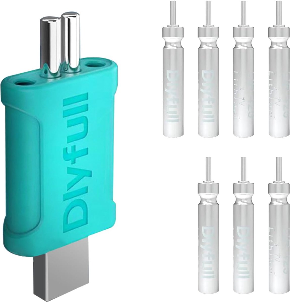 SnelShoppen - CR425 LED Float Batterijen - 9 Stuks Oplaadbare 3.7V Batterijen voor Alarm Bubbels en Vlotters - Duurzaam en Snelle Oplading voor Nachtv