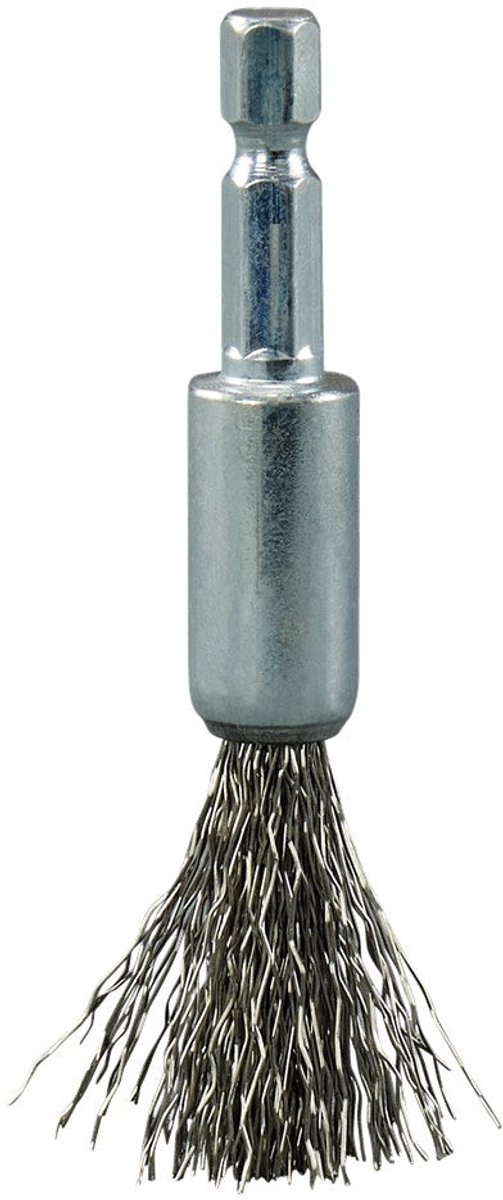 Makita Penseelborstel Zeskant 1/4x12mm RVS - D-76657