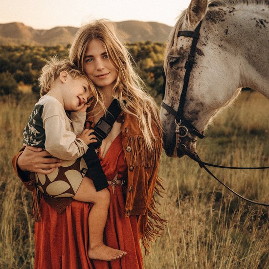 Wildride Kinderdrager Boho - Draagzak voor kinderen van 9 maanden tot 4 jaar - Tot 20 kg - Baby Carrier Lichtgewicht & Draagbaar van Merkloos — afbeelding 3