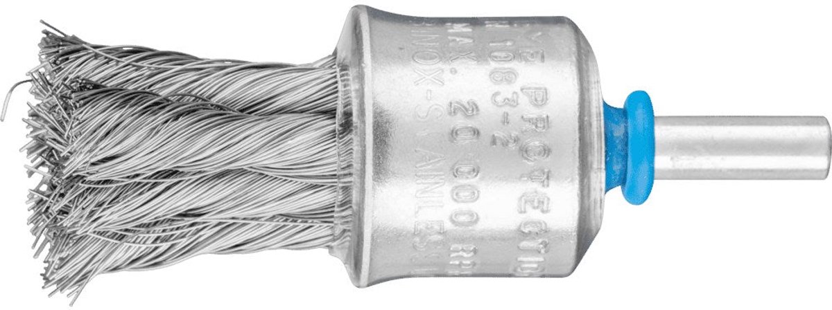 Verfkwast PBG INOX D.23mm Draaddikte 0.25mm VA 20000min-¹ PFERD