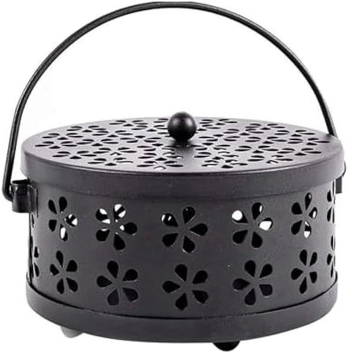 Houder voor Muggenspiralen met Mesh Stand en Hangend Ontwerp, 16.5 x 8.5 cm, Ideaal voor Buitengebruik en Insectenbestrijding