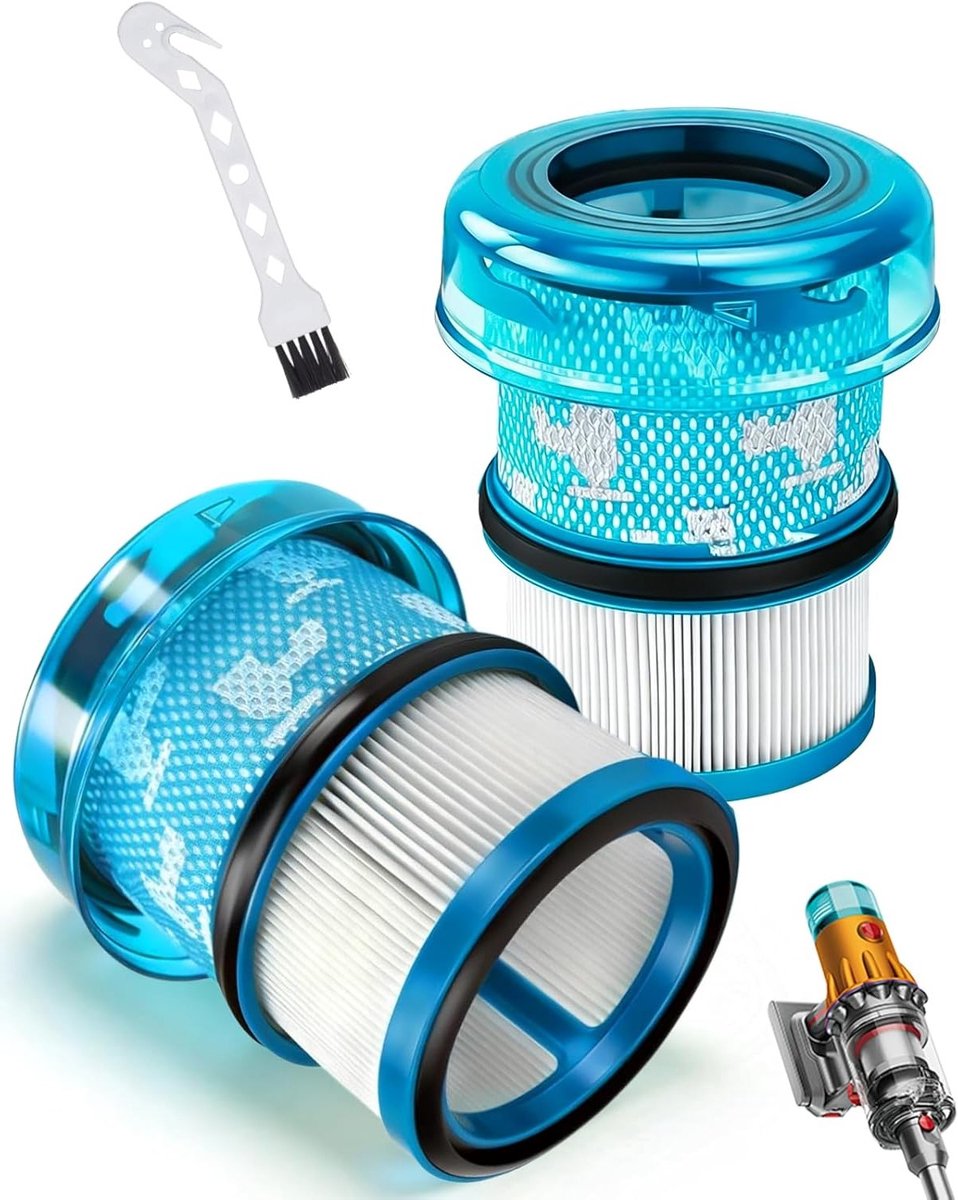 2 stuks HEPA filter voor stofzuiger - vervangingsfilter en reserveonderdelen voor Dyson V16, Piston Animal, Submarine en DS60
