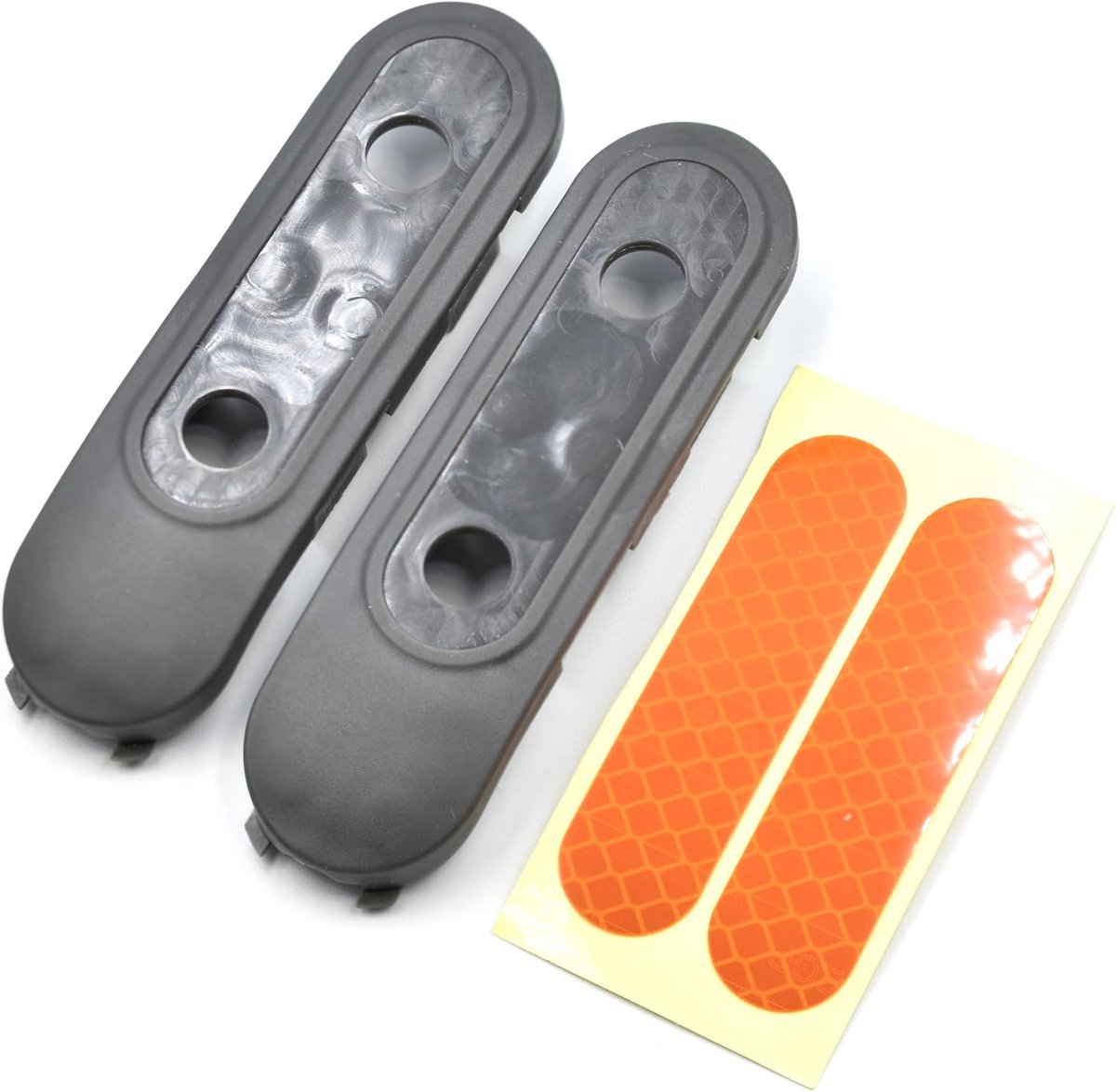 SnelShoppen - Front Wheel Covers voor Elektrische Scooter met Reflecterende Stickers, Geschikt voor F20, F25, F30, F40, F2, F2E, F2 Pro, F2 Plus, Comp
