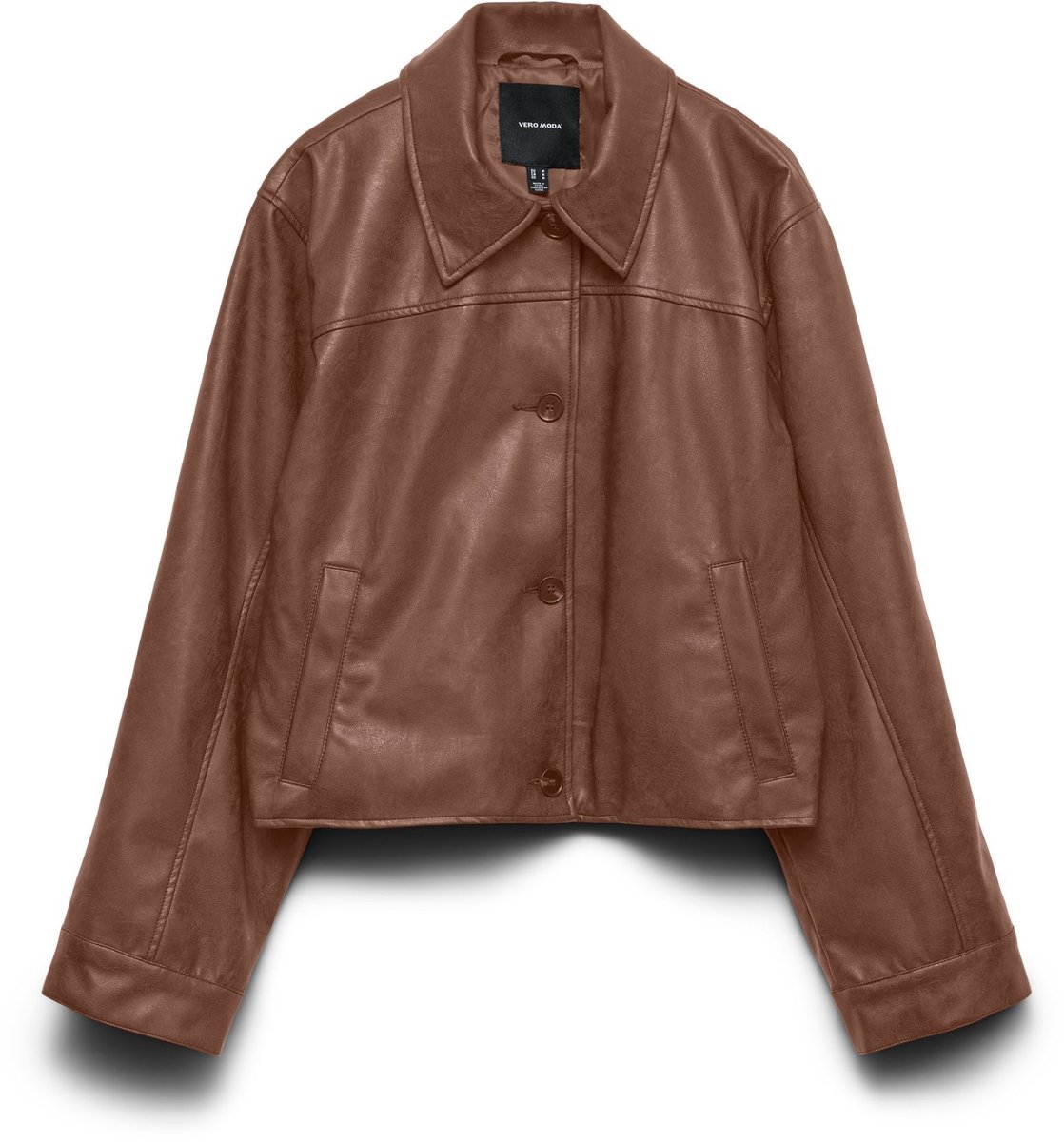 VERO MODA - VMLUANA LS PL BOMBER SHACKET - Dames - Blazers