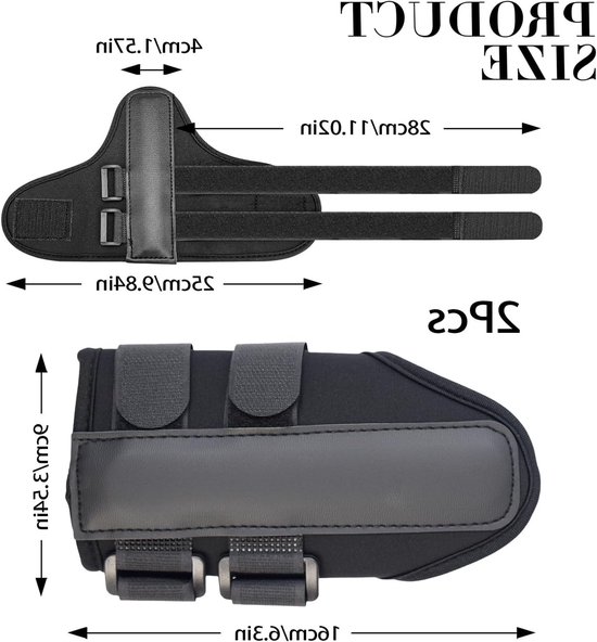 Golf Polssteun Set van 2, Neopreen Polsfixatie voor Training, Ondersteuning voor Golfer Hand en Swing Stabiliteit van GOLF — afbeelding 5