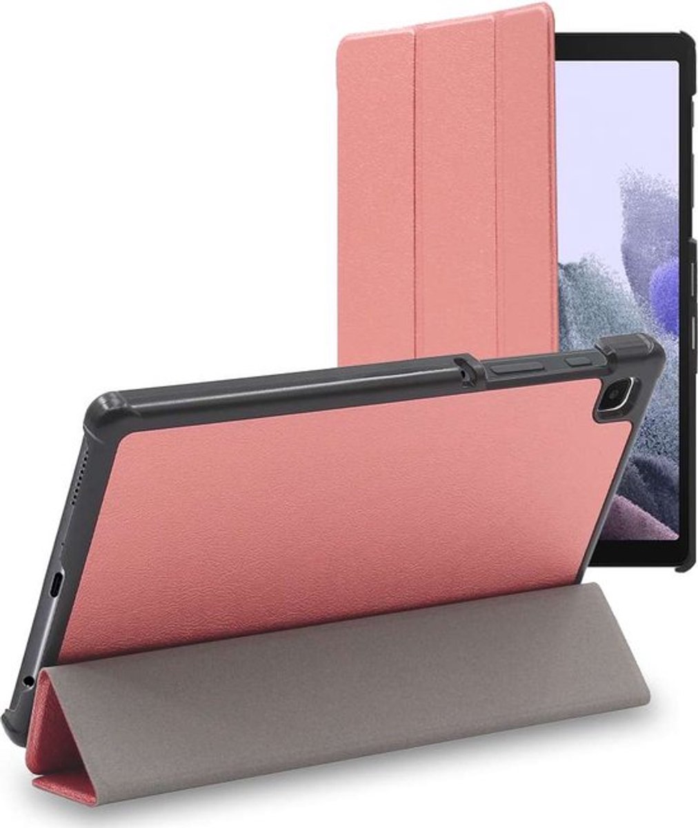 ebestStar - Hoes geschikt voor Samsung Galaxy Tab A7 Lite 8.7 T220 T225, Slanke Design PU Lederen Etui, Automatische Slaap/Wake, SmartCase hoesje, Rosegoud