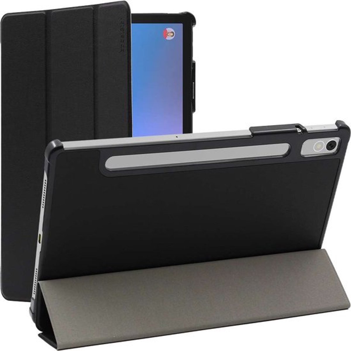 ebestStar - Hoes geschikt voor Lenovo Tab P11 Gen2, Slanke Design PU Lederen Etui, Automatische Slaap/Wake, SmartCase hoesje, Zwart