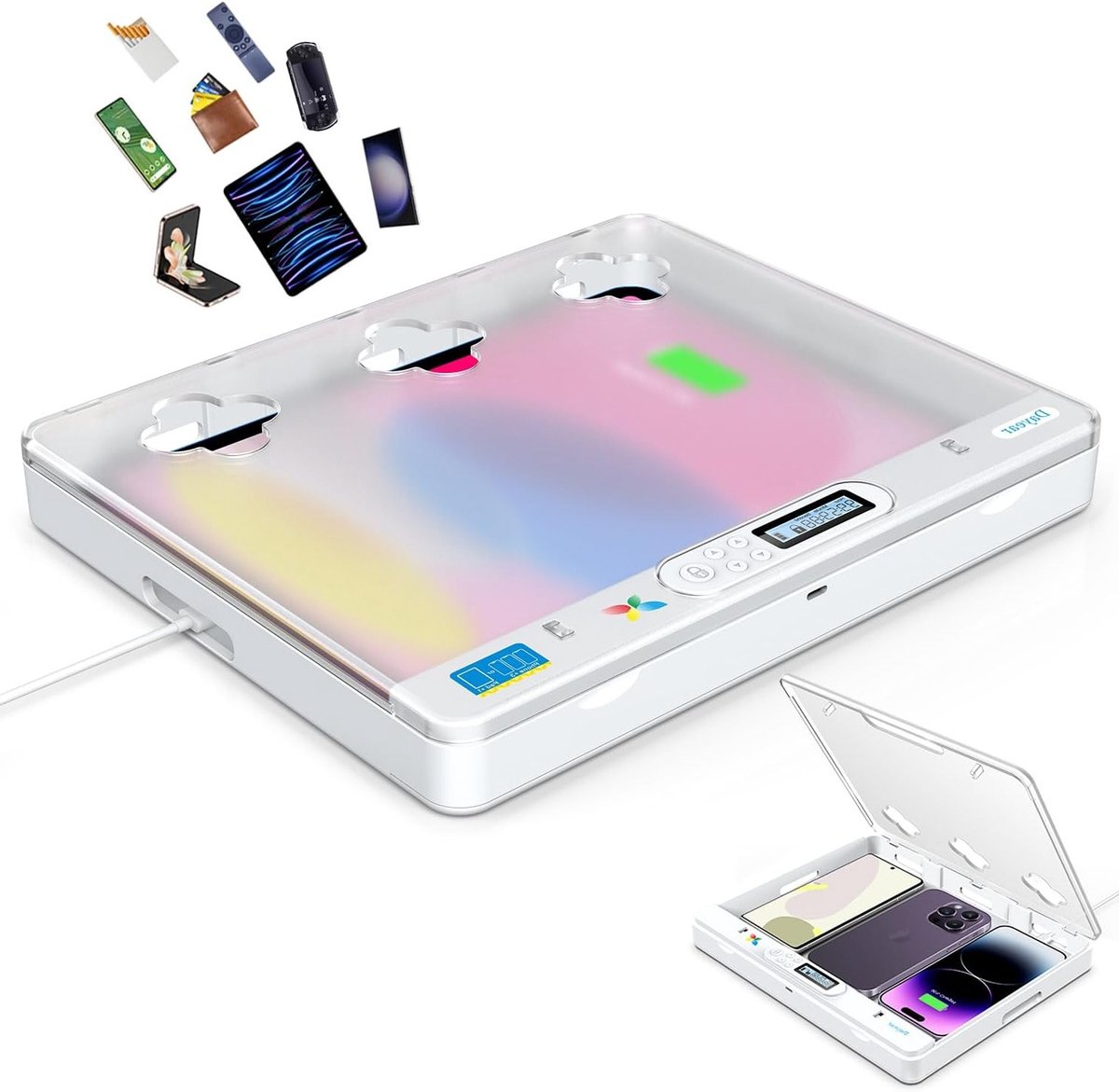 Veilige Telefoon Lock Box met Timer voor Kinderen en Volwassenen, Voorkom Telefoonverslaving en Stimuleer Focus en Productiviteit