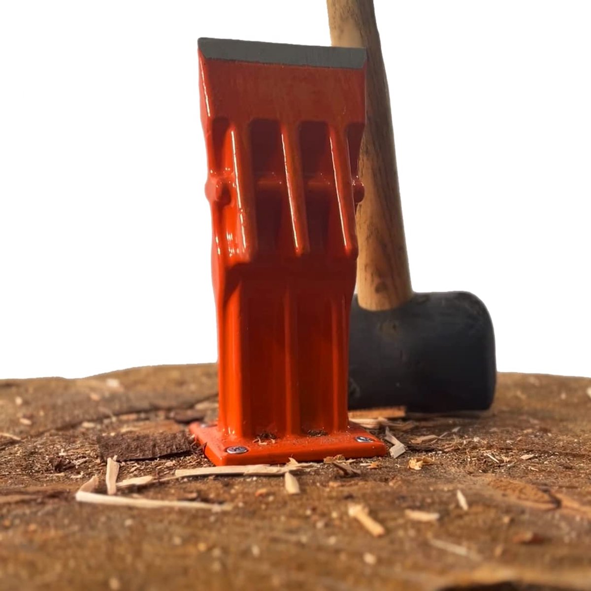 SnelShoppen - Handmatige Houtsplitser voor Haardhout en Kindling - Compact en Draagbaar - Duurzaam Gietijzer - Voor kleine tot middelgrote Logs