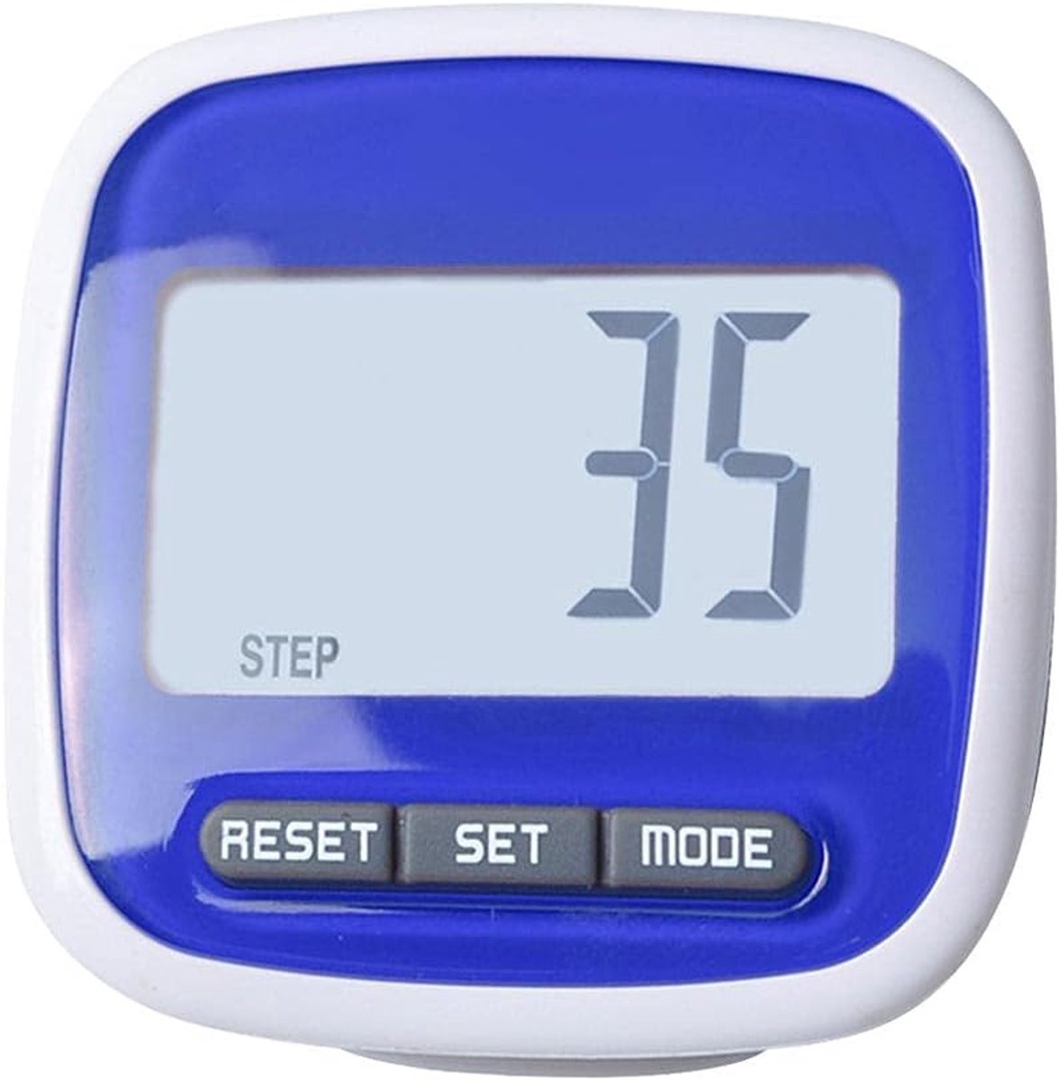 SnelShoppen - Walking Pedometer met 3D Sensor - Stappenteller, Afstand, Calorieën, Gewicht Instelling voor Hardlopen, Fitness, Wandelen, Outdoor Activ