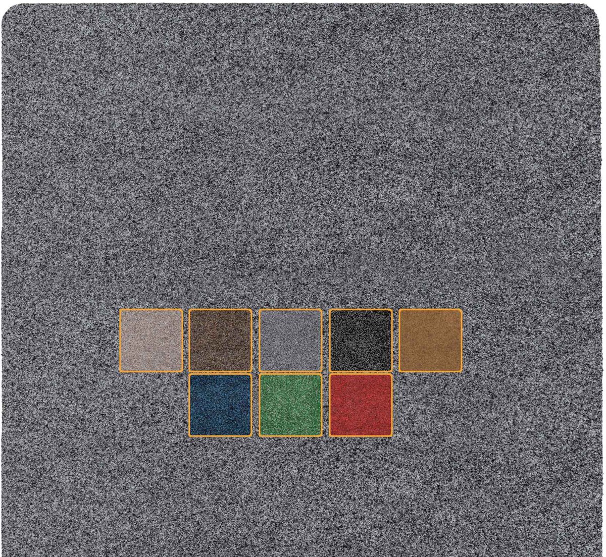 ANRO Deurmat Grijs 120x80cm – Schoonloopmat Antislip Wasbaar Voordeur Hal Binnen & Buiten Op Maat