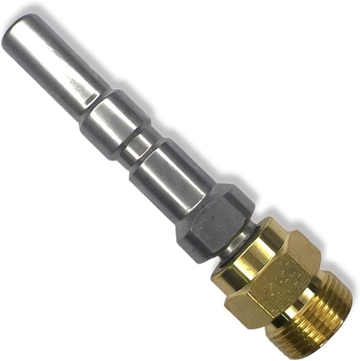 SnelShoppen - Adapter M22 x 1.5 AG voor hoge drukreinigers, geschikt voor diverse merken, hoogwaardige kwaliteit, externe schroefdraad, eenvoudig te g