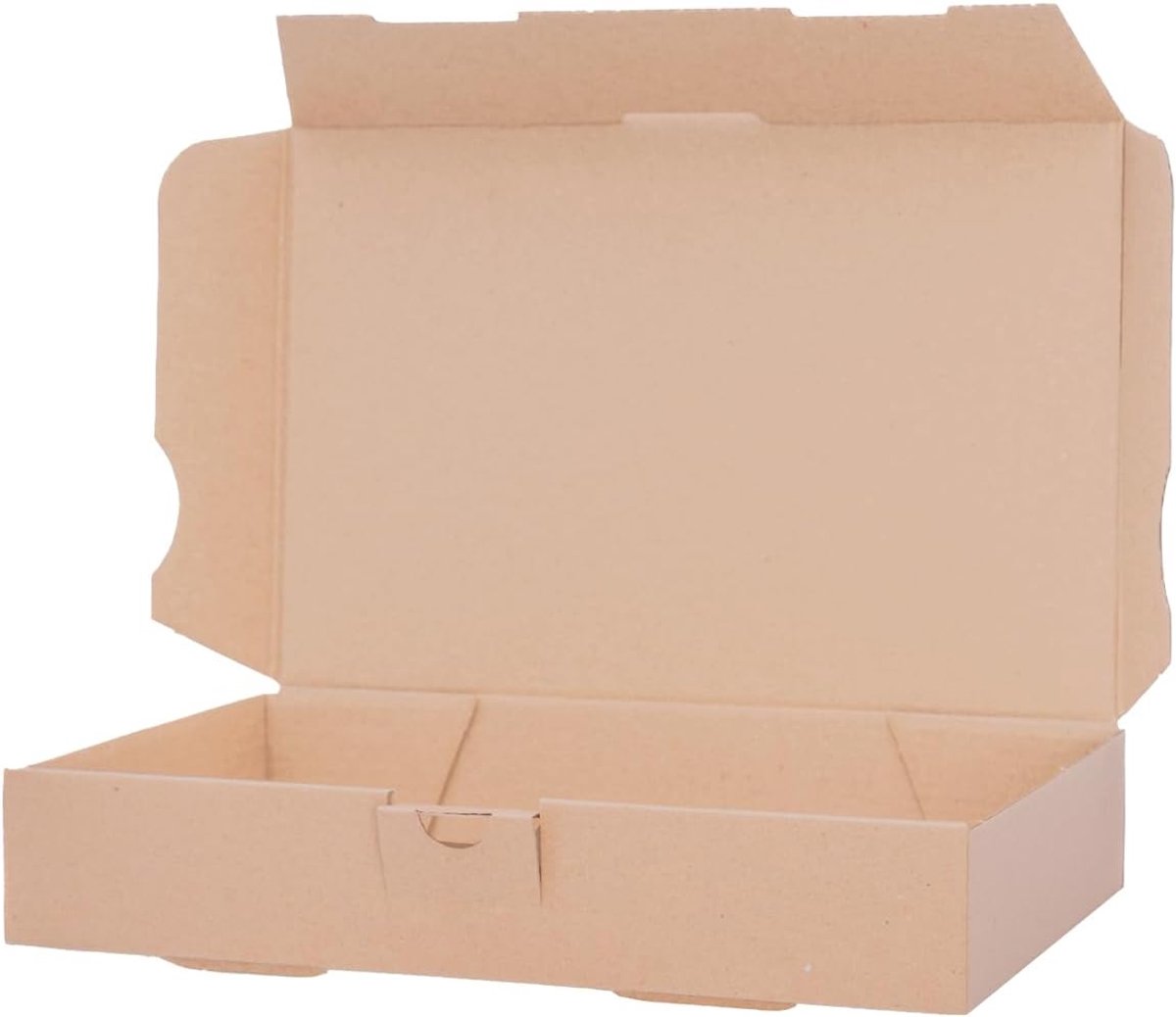 SnelShoppen - Maxi Letter Boxes 240 x 160 x 45 mm Bruin - 50 Stuks - Verzenddozen voor Sieraden, Elektronica, Geschenken, Postkaarten en Foto's