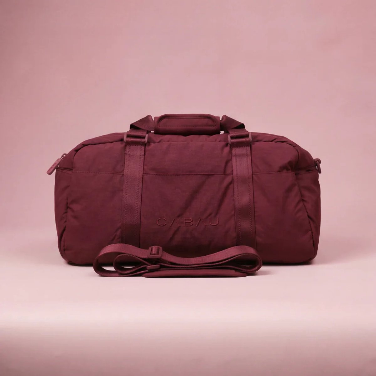 Cabau - Bloom Bag - Sporttas voor Vrouwen - Cherry - 37,5 Liter - 5 Vakken + 2 Ritsvakken - Gym & Weekendtas - 50x27x20 cm thumbnail 3