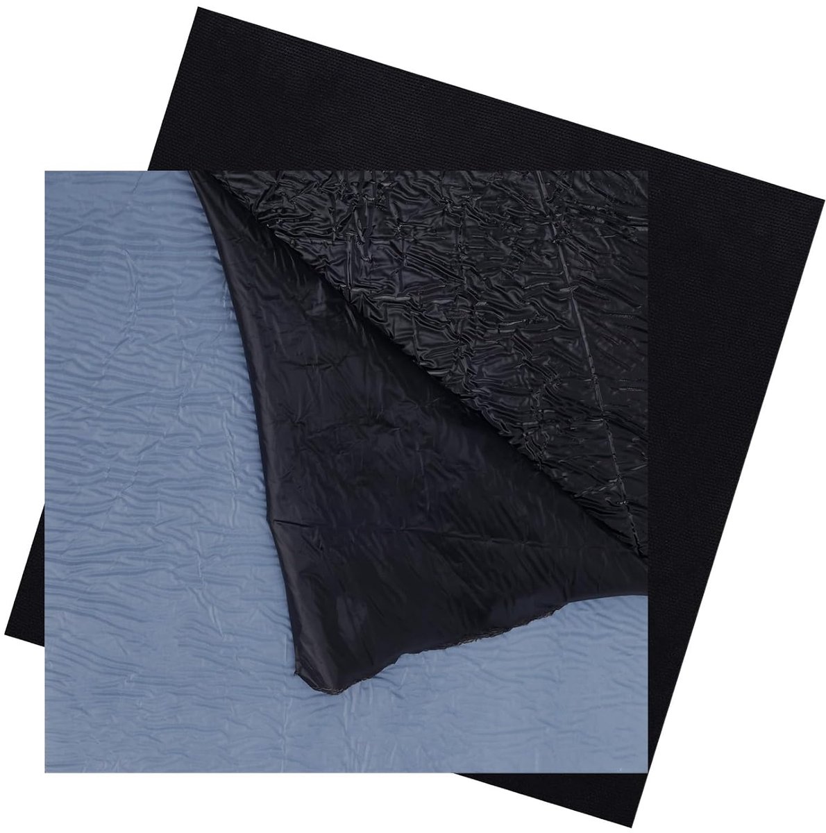 SnelShoppen - 2 Stuks Pond Liner Reparatie Patches 20x20cm Zelfklevende EPDM Rubber Film K