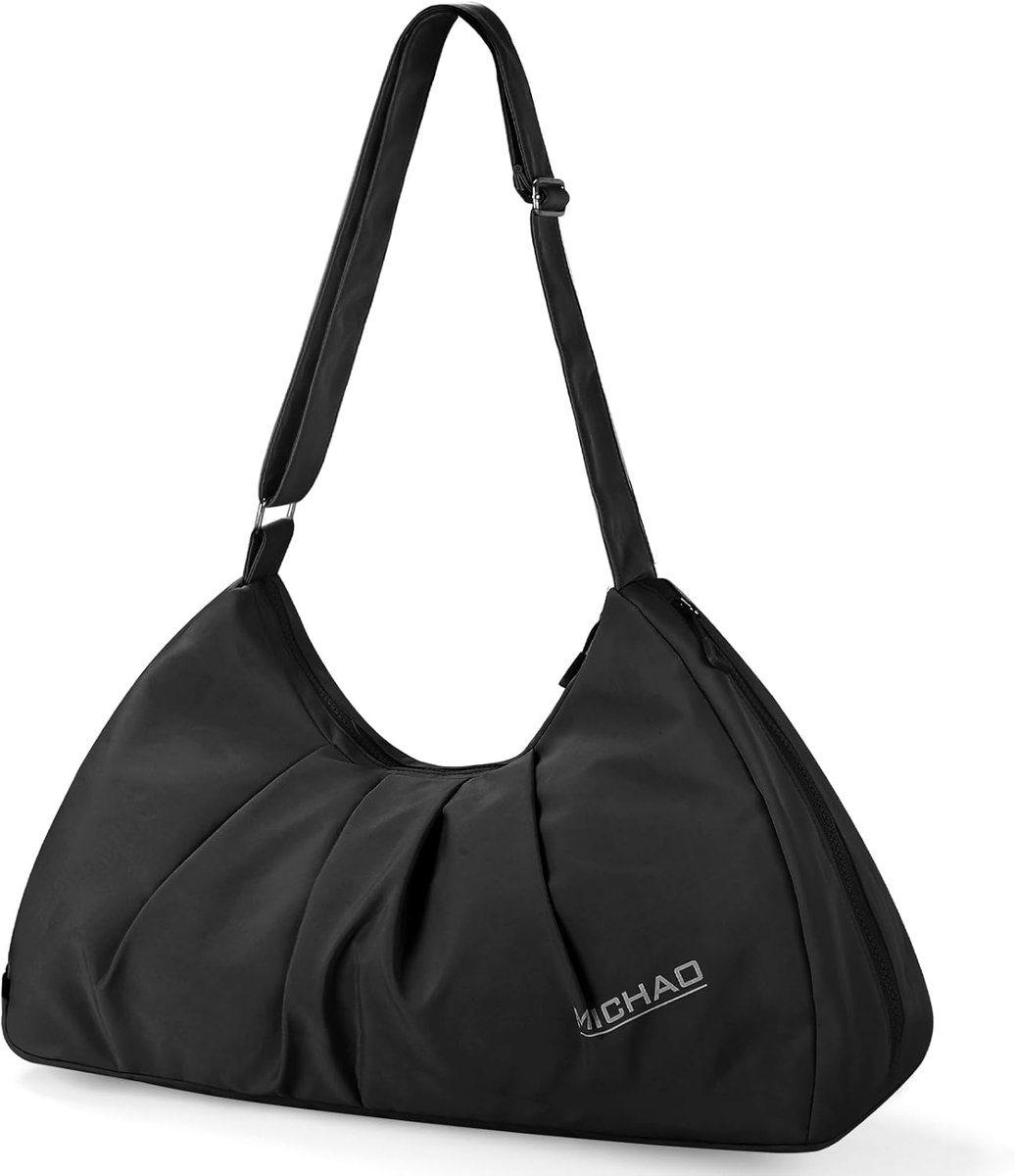 SnelShoppen - Sporttas voor dames, kleine gymtas met schoenenvak en nat vak, multifunctionele duffeltas, rugzak voor outdoor, trainingstas voor fitnes