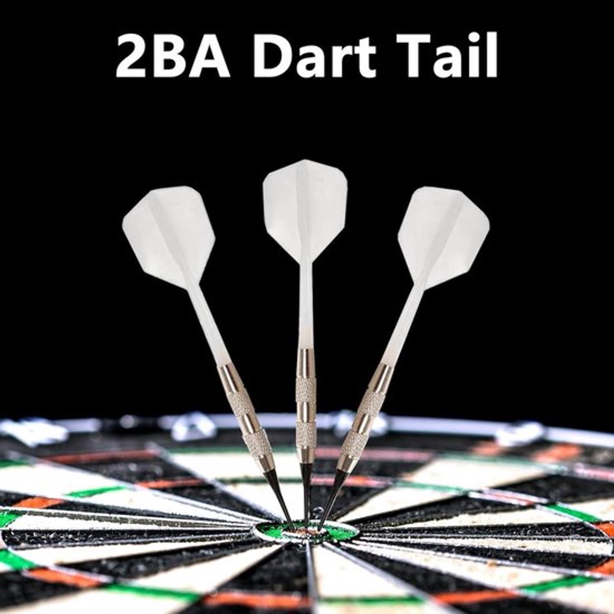 6-delige Set met Geïntegreerde Dartflights en Schachten - 2BA Schachtdiameter - Vliegtuigaccessoires