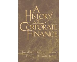 A History of Corporate Finance