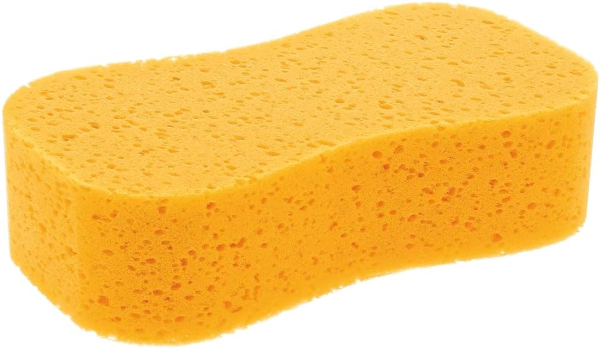 SnelShoppen - Highly Absorbent Car Cleaning Sponge 30x13 cm - Perfect voor Auto Body, Scratch-Free, Ideaal voor Wasbeurt en Onderhoud