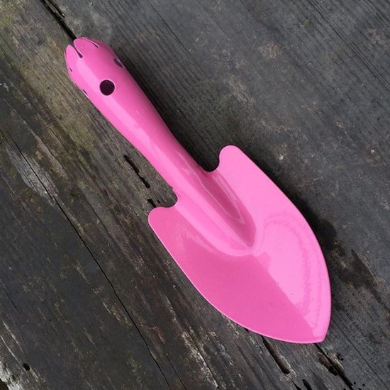 Set van 4 Kleine Metalen Schepjes - Kleurrijk Tuin- en Strandspeelgoed voor Kinderen — afbeelding 2