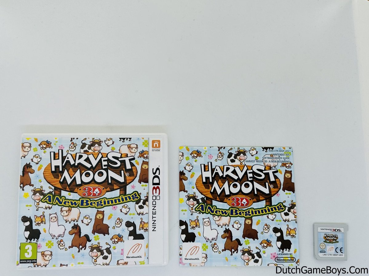 Harvest Moon 3D: A New Beginning - 2DS + 3DS