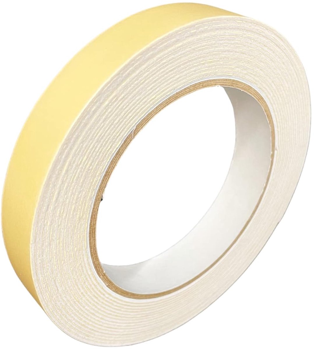 SnelShoppen - Double Sided Foam Adhesive Tape 19mm x 5m - Extra Sterk, Multi-Functioneel, Ideaal voor Auto's, Binnen- en Buitendecoraties, Meubels en