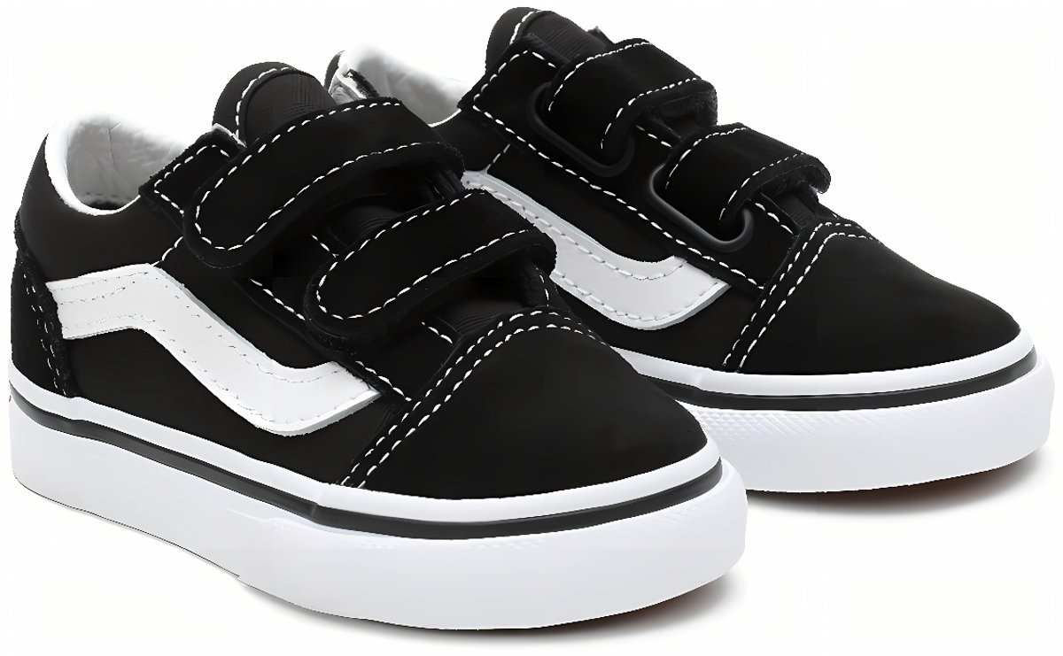 Vans Old Skool V Sneakers Jongens Zwart 18